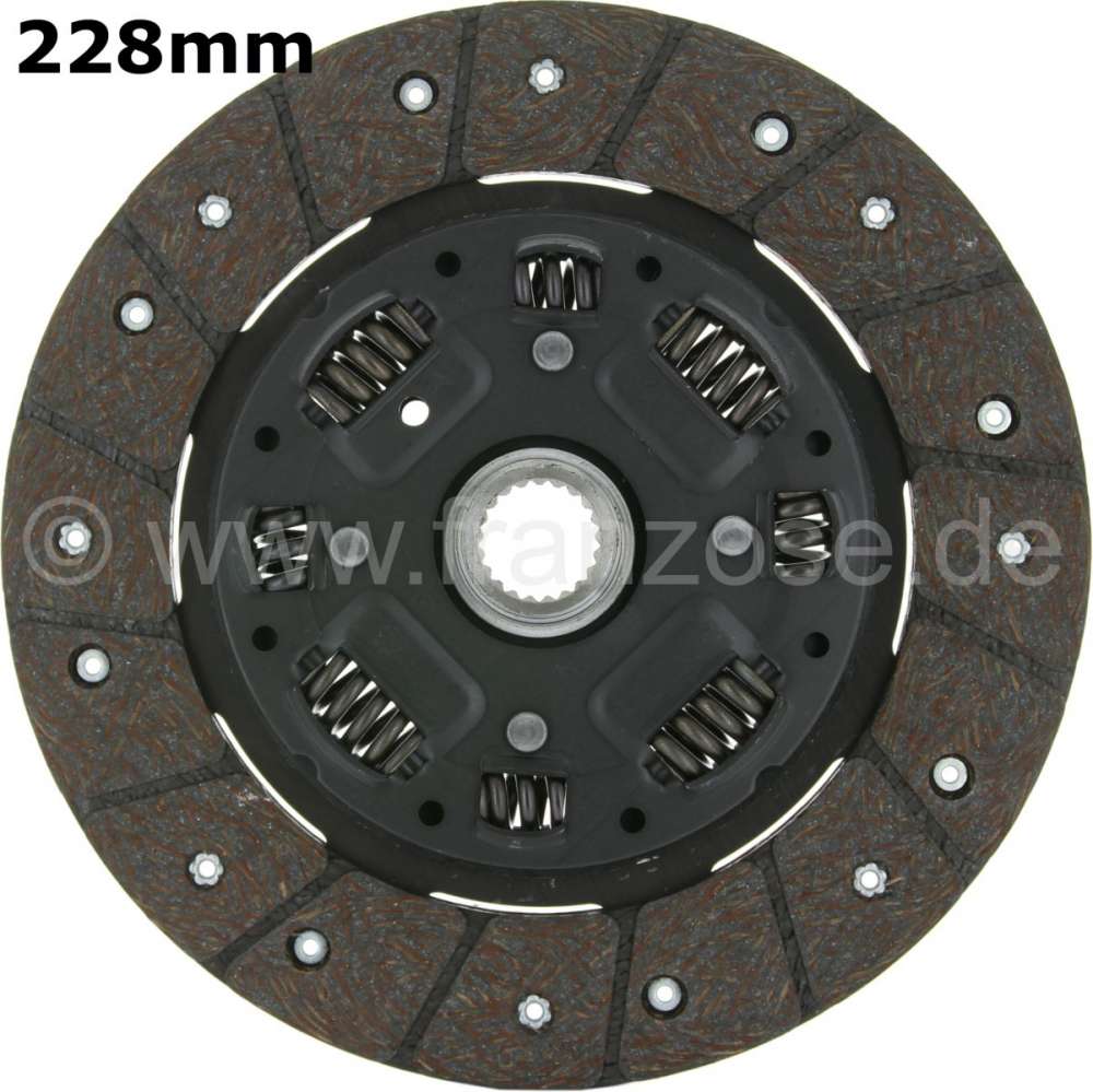 Sonstige-Citroen - Clutch disk. Reproduction. Suitable for Citroen DS, starting from year of construction 196