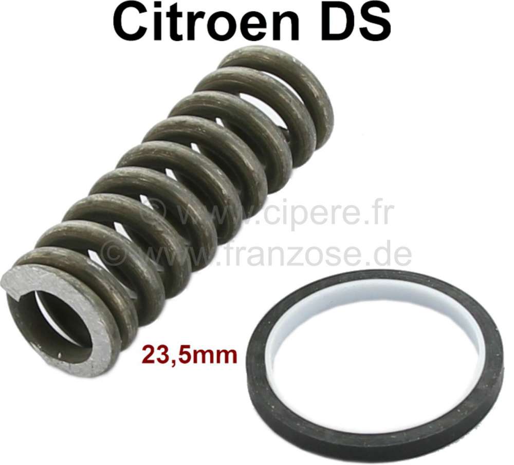 Citroen-2CV - Clutch slave cylinder repair set (23,5mm diameter). Hydraulic system LHM. Suitable for Cit