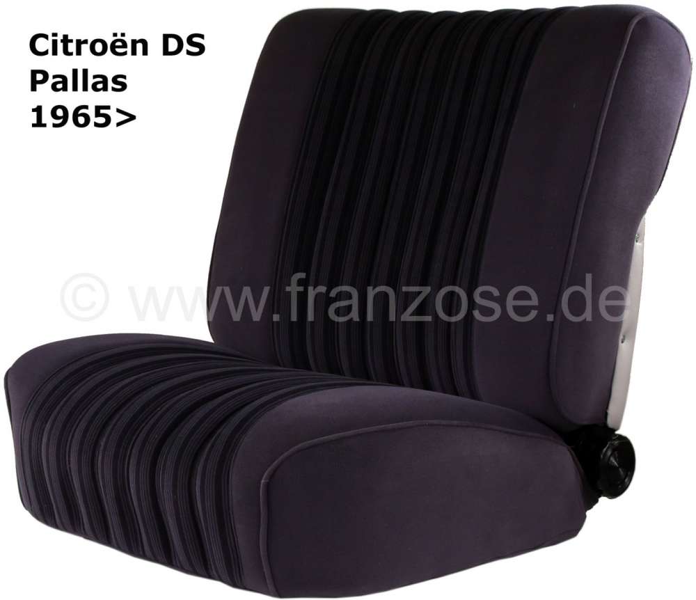 Sonstige-Citroen - DS Pallas, Coverings in front + rear, Citroen DS Pallas, color grey streaked. (Strips in b