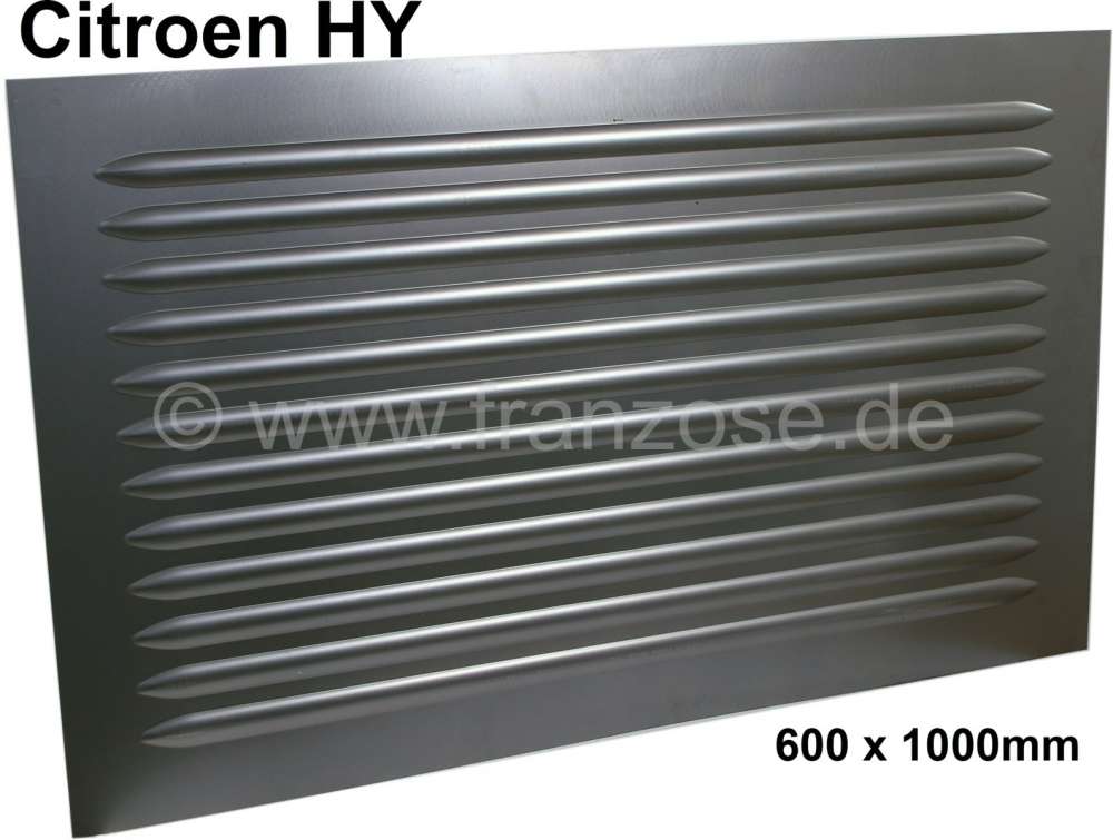 Citroen-DS-11CV-HY - Corrugated sheet repair sheet metal, largely. Suitable for Citroen HY. 12 flanges. Measure