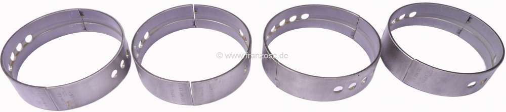 Citroen-DS-11CV-HY - SM, crankshaft bearing (complete set), suitable for Citroen SM. 2 oversize = 75,85mm (010)