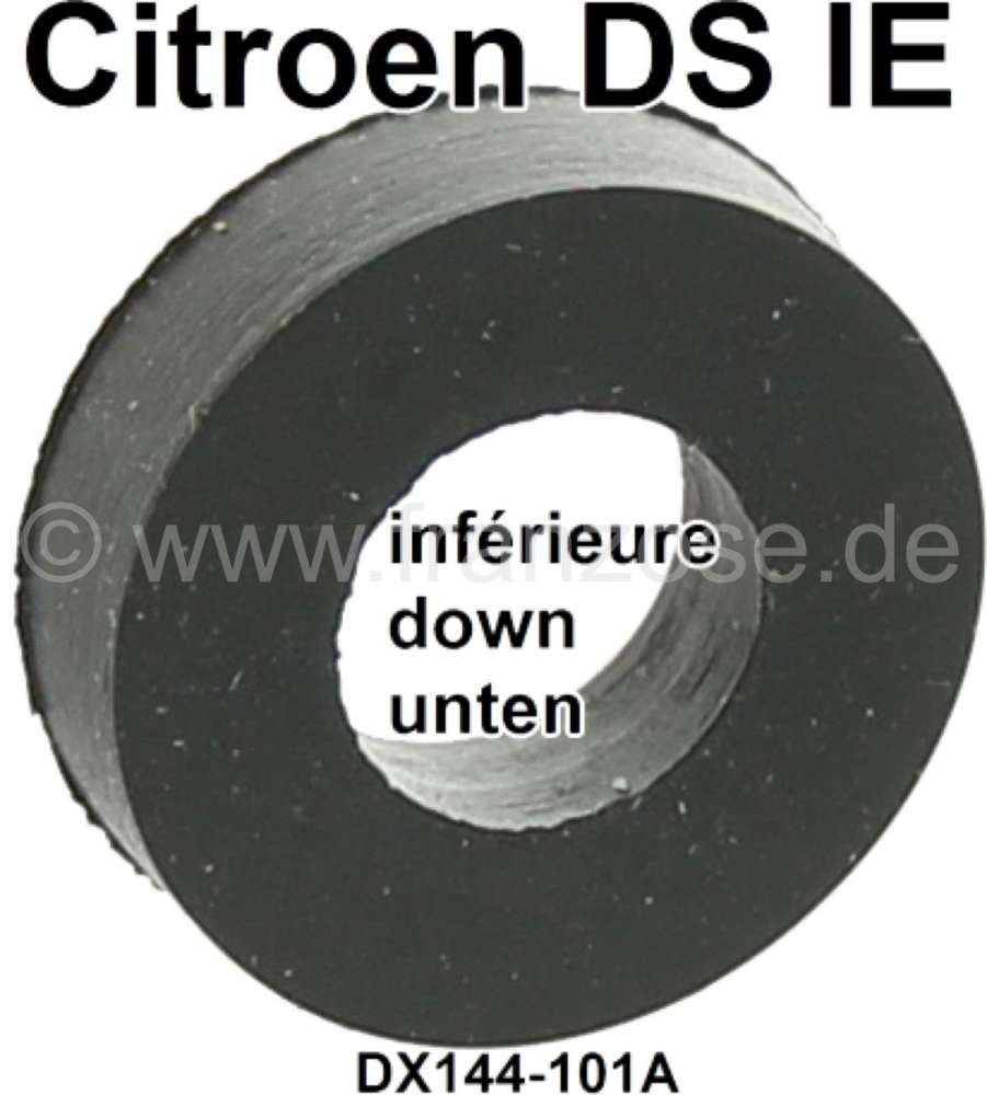 Alle - Fuel injection nozzle rubber down (small rubber), suitable for Citroen DS21 IE + DS23 IE. 