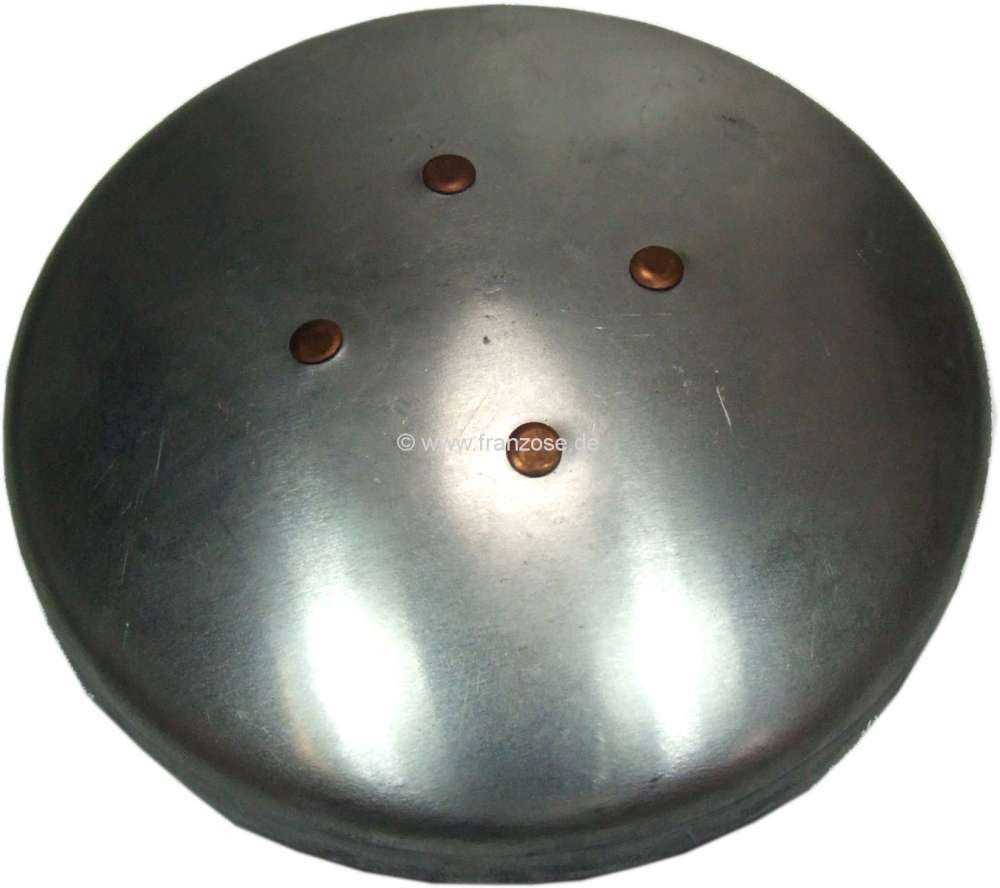 Citroen-DS-11CV-HY - Oil-fill in cap (Perfo). Suitable for Citroen 11CV, with PERFO engine. Diameter: 110mm. Or