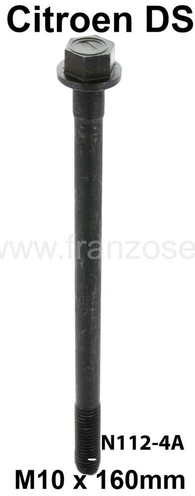 Citroen-DS-11CV-HY - Screw for the securement of the cylinder head, on the inlet side (long screw). Suitable fo