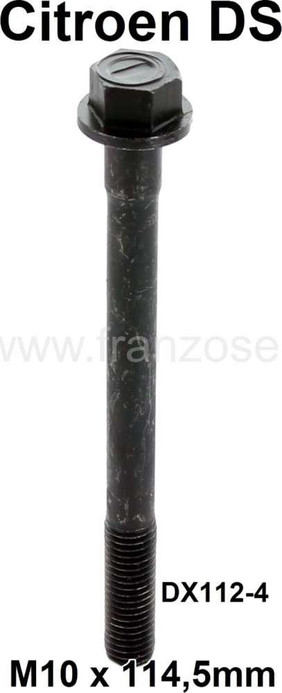 Sonstige-Citroen - Screw for the securement of the cylinder head, on the exhaust side (short screw). Suitable