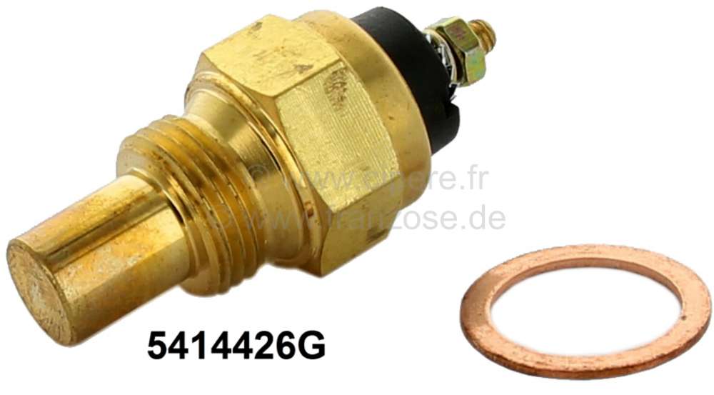 Citroen-DS-11CV-HY - Temperature switch at the cylinder head, for the red warning lamp in the dashboard. Suitab