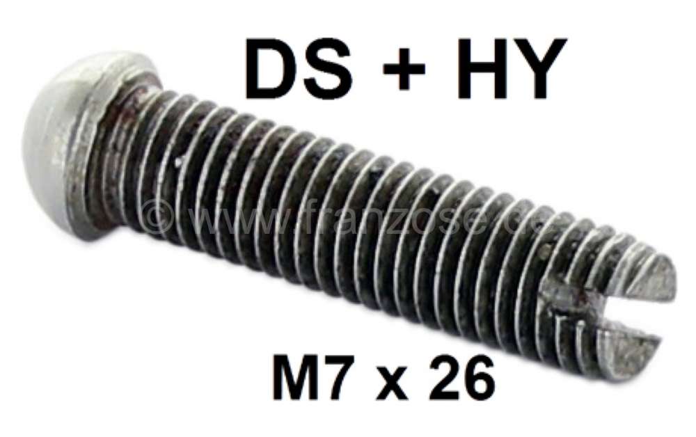 Citroen-DS-11CV-HY - Valve adjusting screw (valve clearance). Suitable for Citroen DS + Citroen HY. Thread: M7.