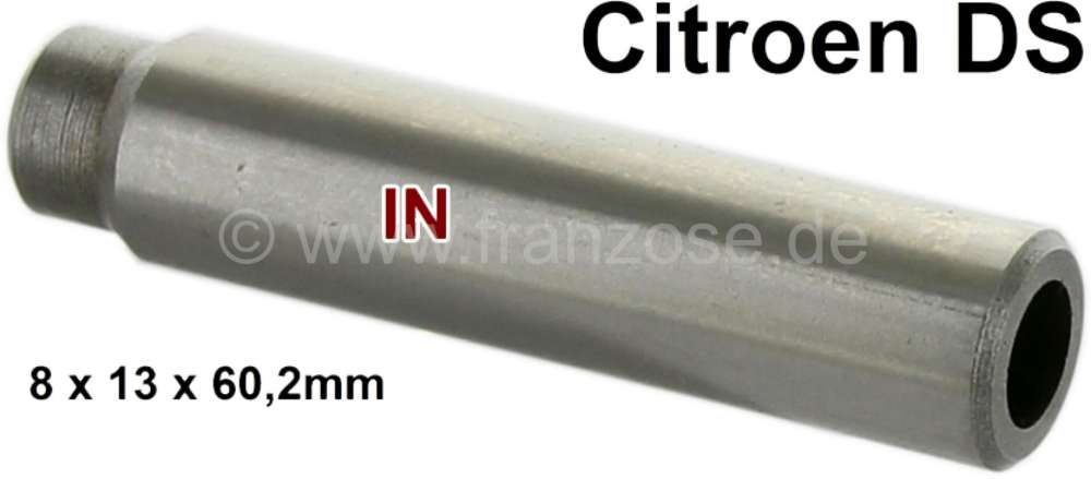 Citroen-DS-11CV-HY - Valve guide inlet, suitable for Citroen DS, starting from year of construction 1965. Dimen
