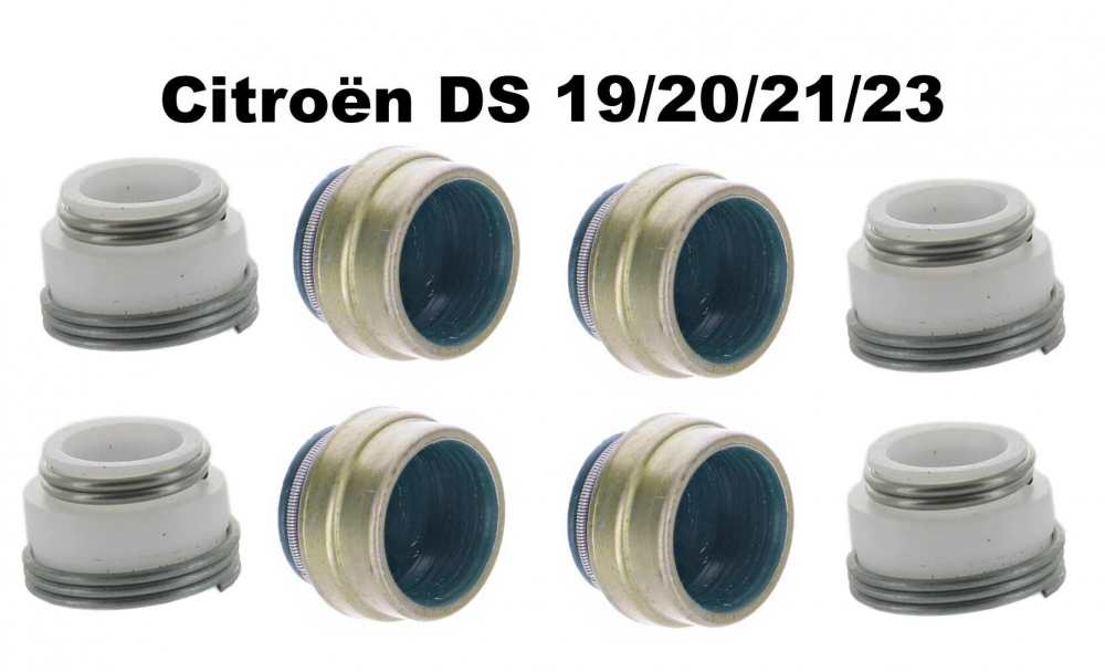 Citroen-DS-11CV-HY - Valve stem seals. Suitable for Citroen DS 20/21/23, from year of construction 1965. Citroe