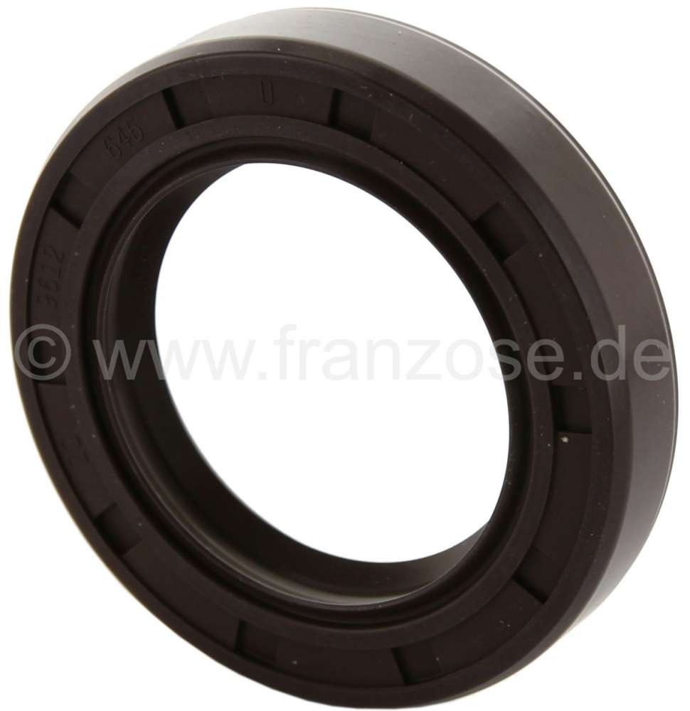 Citroen-2CV - Shaft seal for the differential (drive shaft). Suitable for Citroen HY + Citroen 15CV. Dim