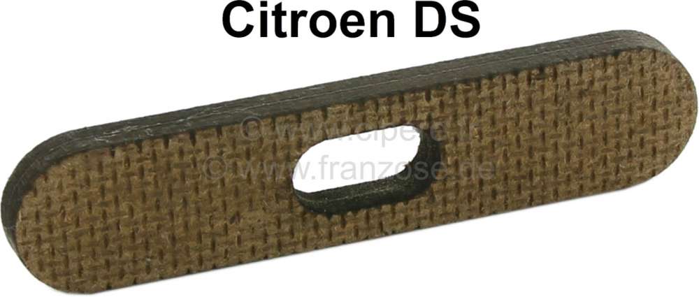 Citroen-DS-11CV-HY - Door brake, shock absorber plate for the door brake. Suitable for Citroen DS.