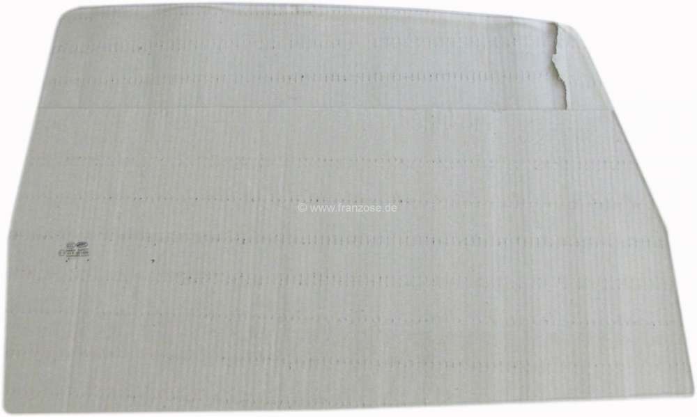 Citroen-DS-11CV-HY - Door screen rear, clear. Window thickness: 5,0mm. Suitable for Citroen DS. Or. No. DS961-6