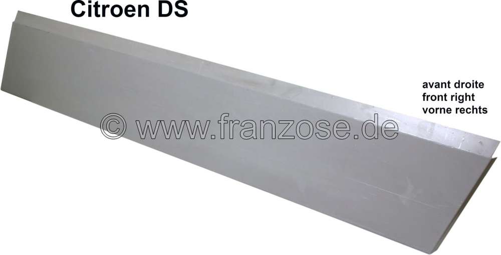 Citroen-DS-11CV-HY - Door in front on the right. Repair sheet metal outside. Simple quality. Suitable for Citro