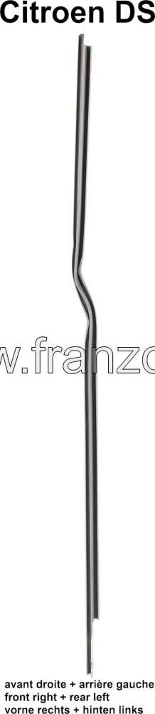 Sonstige-Citroen - Door seal in front on the right + at the rear left, body-laterally. Rubber terminal strip 