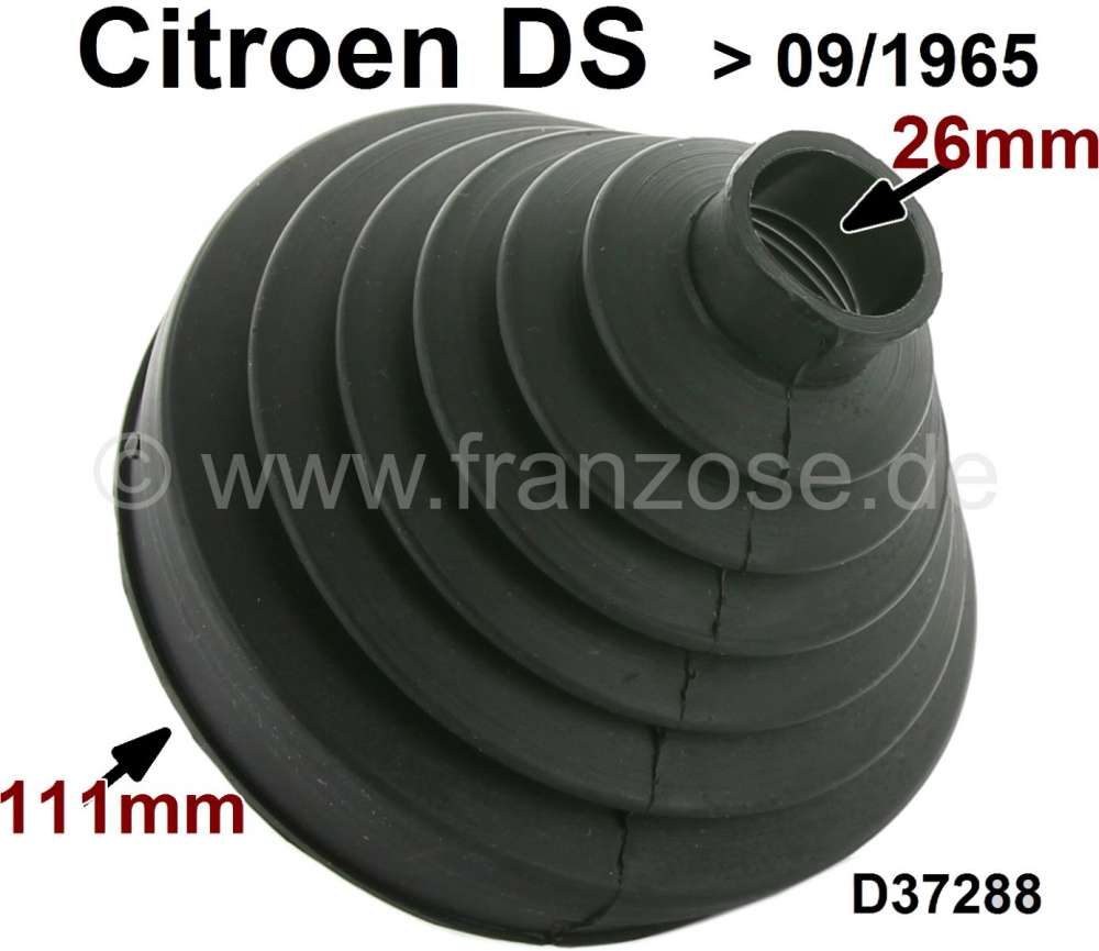 Citroen-DS-11CV-HY - Collar drive shaft, gearbox side. Suitable for Citroen DS, to year of construction 09/1965