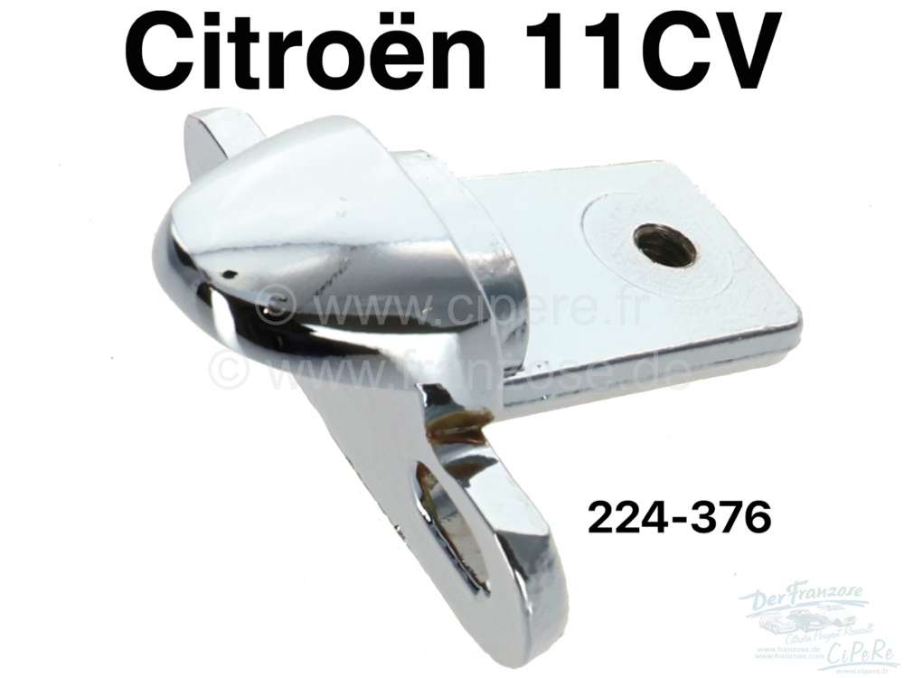 Citroen-DS-11CV-HY - End pieces for the hood hinge. Suitable for Citroen 11CV + 15CV. Or. No. 224376.