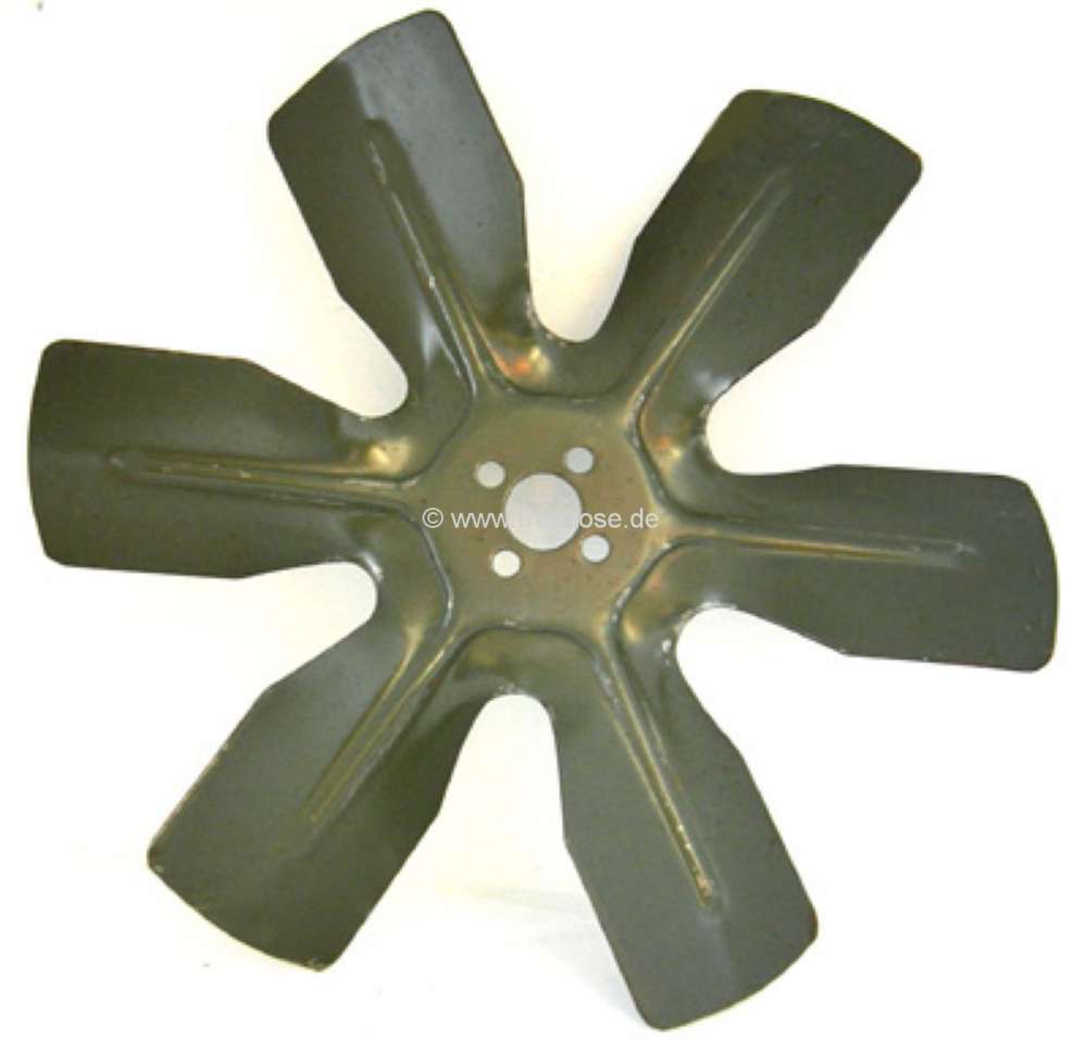 Citroen-DS-11CV-HY - Metal fan blades (6 blades). Suitable for Citroen 11CV. Or. No.453217. Diameter: 330mm. Bo