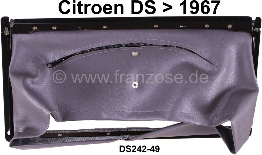 Citroen-DS-11CV-HY - Radiator air scoop, completely with metal frame (565 x 290mm). Suitable for Citroen DS, to
