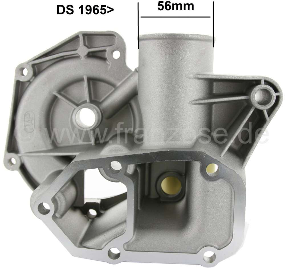 Citroen-DS-11CV-HY - Water pump housing, suitable for Citroen DS, starting from year of construction 1965. Exce