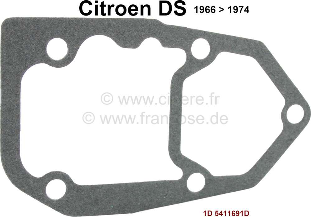 Citroen-DS-11CV-HY - Water pump seal (seal the water pump housing to the cylinder head). Suitable for Citroen D