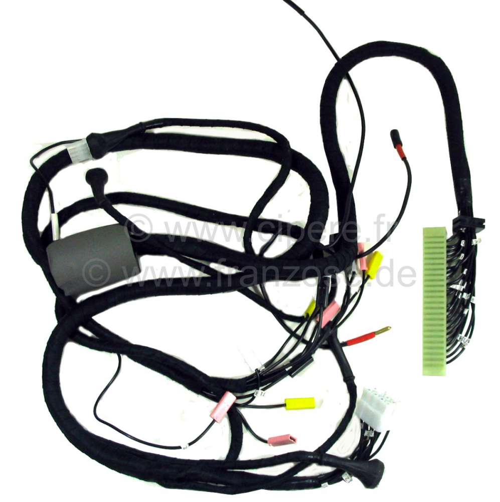 Citroen-DS-11CV-HY - Cable harness for the fuel injection system. Body-laterally (electronic control module). 1