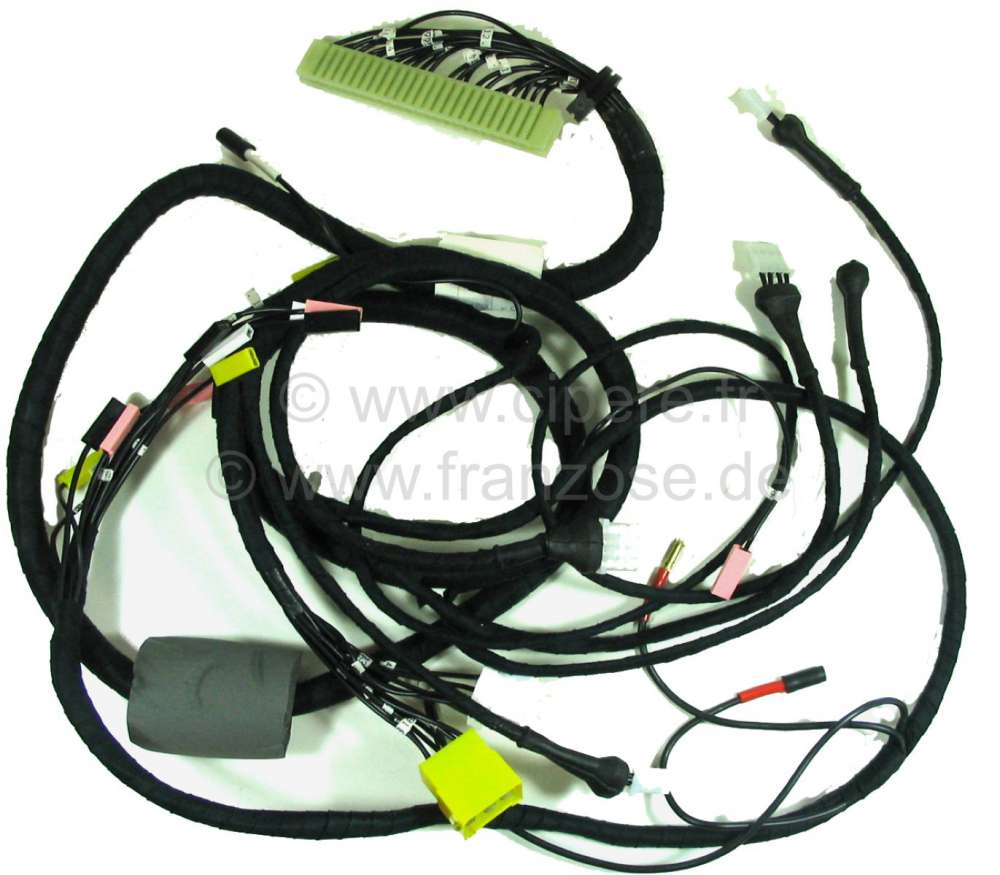 Citroen-DS-11CV-HY - Cable harness for the fuel injection system. Body-side (electronic control module). 2 plug
