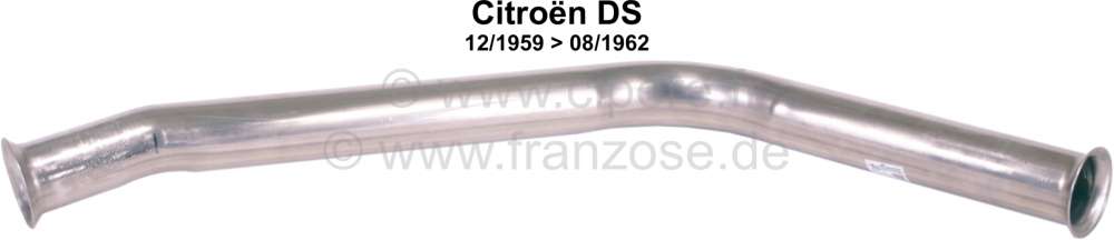 Citroen-DS-11CV-HY - DS 12/59 > 8/62, elbow pipe (flame tube), produced from high-grade steel. Suitable for Cit