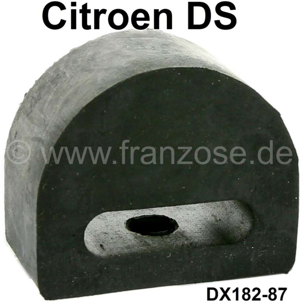 Citroen-DS-11CV-HY - Exhaust stop rubber for the rear muffler. Suitable for Citroen DS. This rubber prevents a 