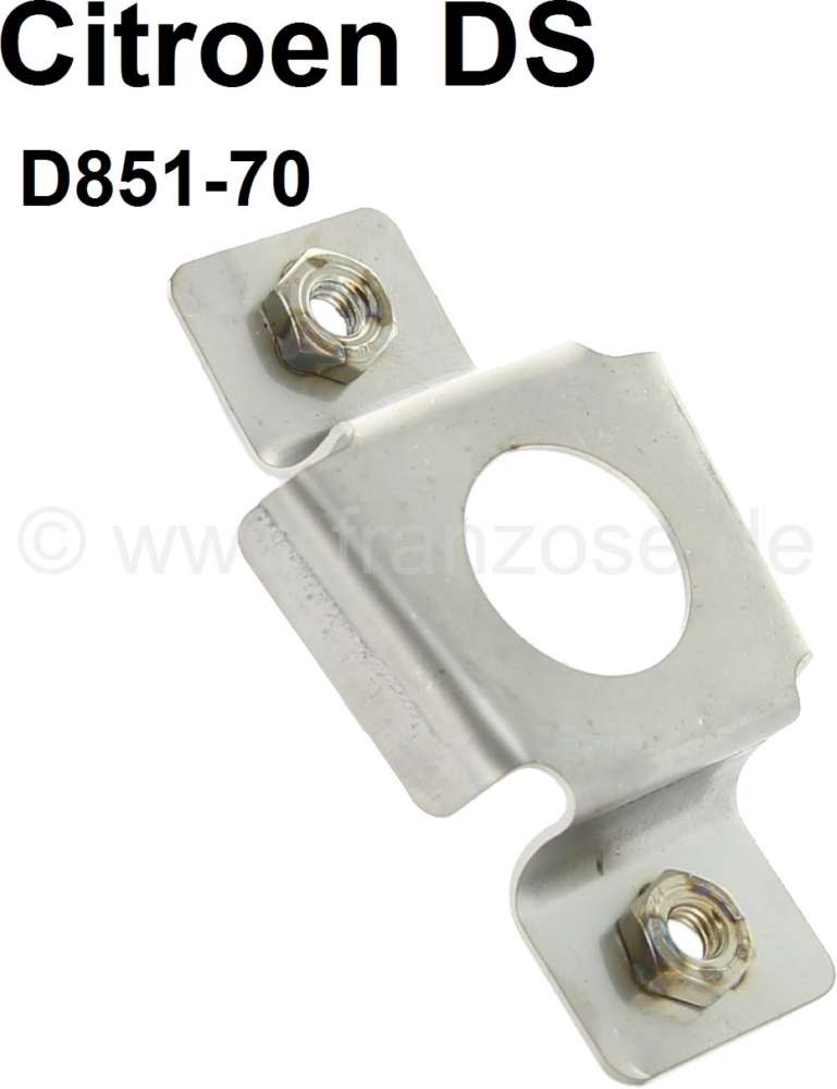 Sonstige-Citroen - Fender rear. Fixture from high-grade steel, for the mounting of the trapezoidally rubber (