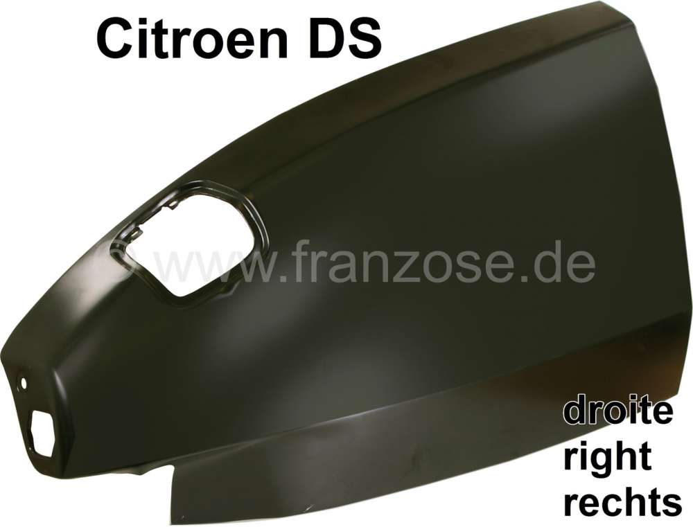 Sonstige-Citroen - Fender at the rear right, out of sheet metal. Suitable for Citroen DS.