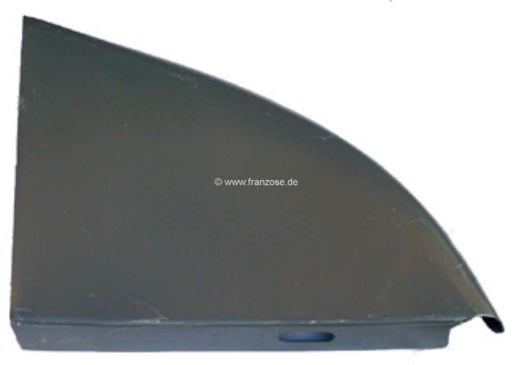 Citroen-DS-11CV-HY - Fender repair sheet metal in front on the right, for the end point. Suitable for Citroen 1