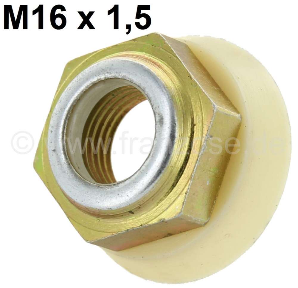 Citroen-DS-11CV-HY - Ball joint nut. Suitable for Citroen DS + Citroen SM. Dimension: M16 x 150. Or.Nr. ZC96157