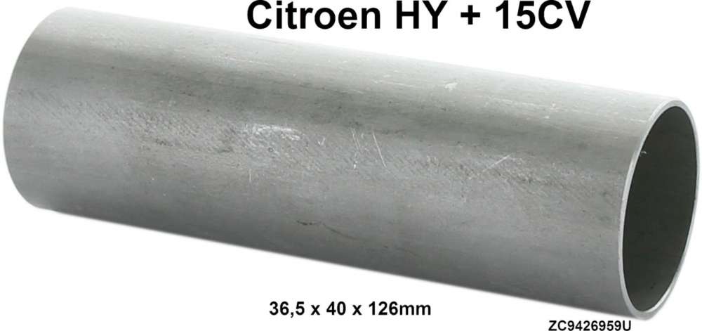 Citroen-DS-11CV-HY - Sleeve for axle, for the upper support arms of the front axle. Dimension sleeve: 36.5 x 40