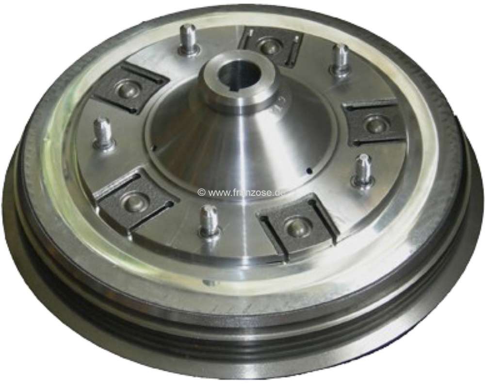 Alle - Brake drum in front (new part). Suitable for Citroen 11CV. Or. No. 441315