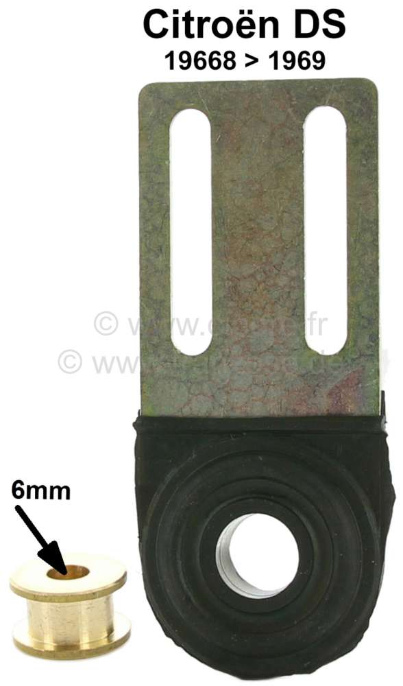 Citroen-DS-11CV-HY - Throttle linkage bearing in the engine compartment (at the front wall). Suitable for Citro