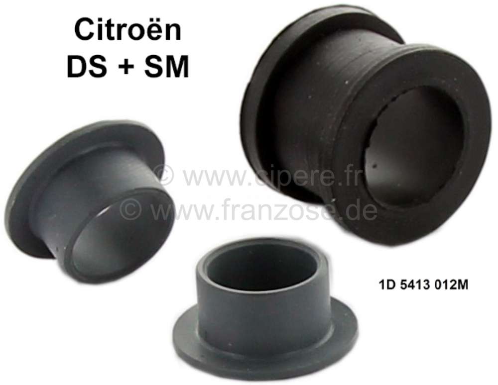 Citroen-2CV - Gear shift bearing in the engine compartment (Rilsan sleeve + rubber). Suitable for Citroe