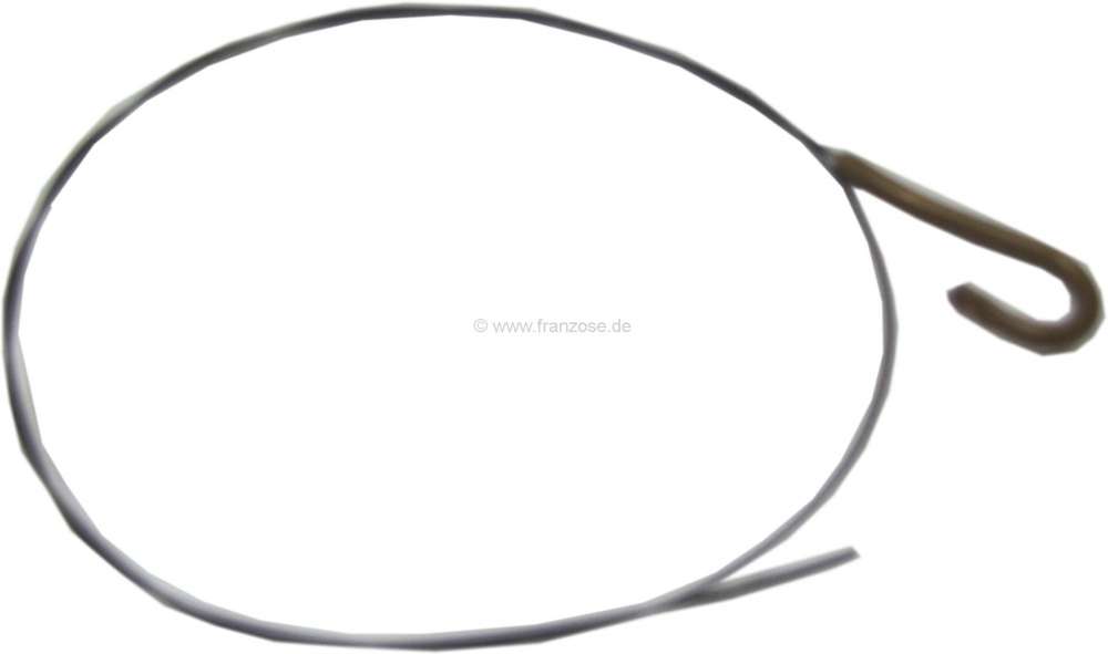 Citroen-DS-11CV-HY - Bowden cable short (length 580mm), for the headlight height adjustment. The Bowden cable h