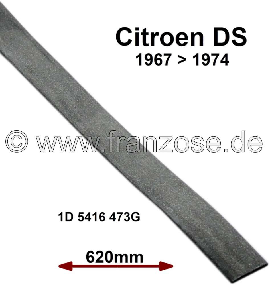 Citroen-DS-11CV-HY - Rubber seal, between headlight glass and headlight casing. Suitable for Citroen DS, starti