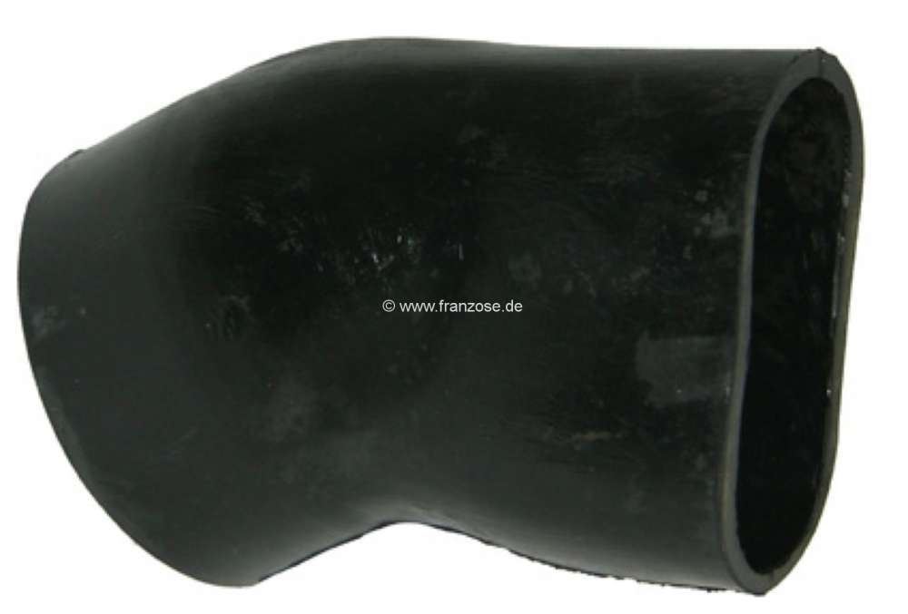 Citroen-DS-11CV-HY - Heat pipe connection rubber rear, bent. Suitable for Citroen 11CV + 15CV. Or. Nr.329875