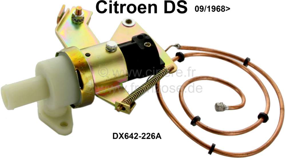 Sonstige-Citroen - Heater valve, complete with spiral. Suitable for Citroen DS, starting from year of constru
