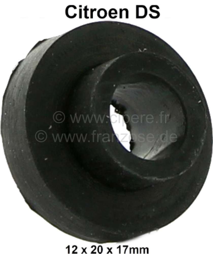 Sonstige-Citroen - Rubber bush, for the screwed joint from the heater casing. Suitable for Citroen DS. Per pi