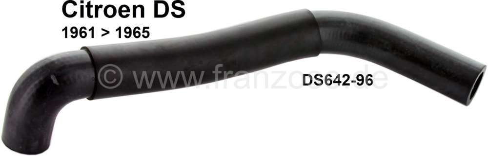 Sonstige-Citroen - Water hose, connection to the heater valve. Suitable for Citroen DS, of year of constructi