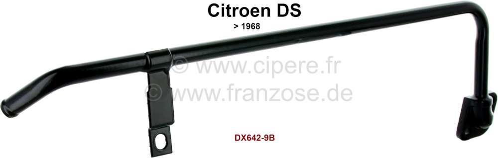 Citroen-DS-11CV-HY - Water pipe, from the heater valve to the cylinder head. Suitable for Citroen DS, to year o