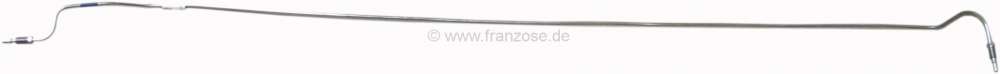 Citroen-2CV - Brake line, rear straight over the rear axle. Suitable for Citroen DS. Or. No. DX394-195