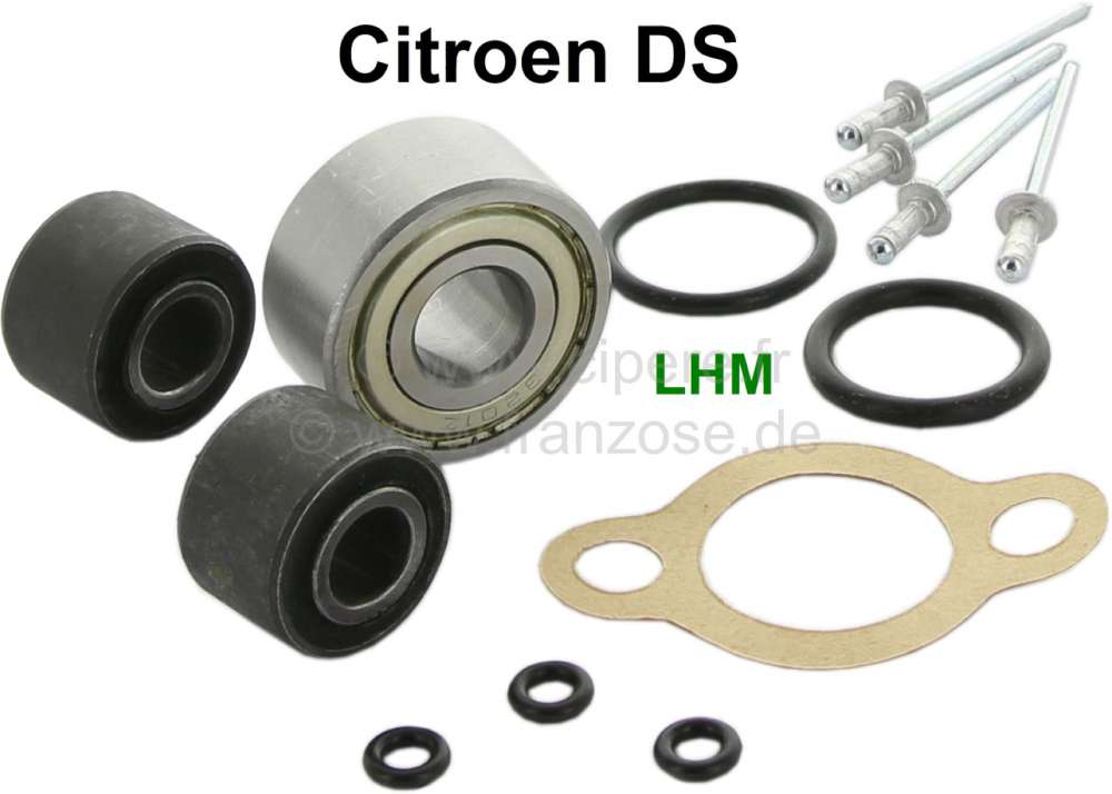 Citroen-2CV - Centrifugal governor gasket kit. Hydraulic system LHM. Suitable for Citroen DS.