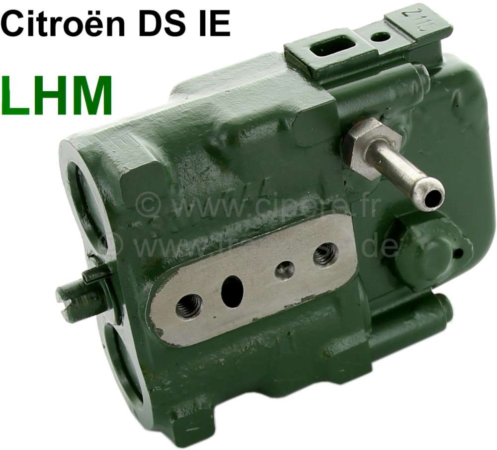 Citroen-DS-11CV-HY - Clutch adjustment, for hydraulic system LHM. Suitable for Citroen DS IE (inject engine). O