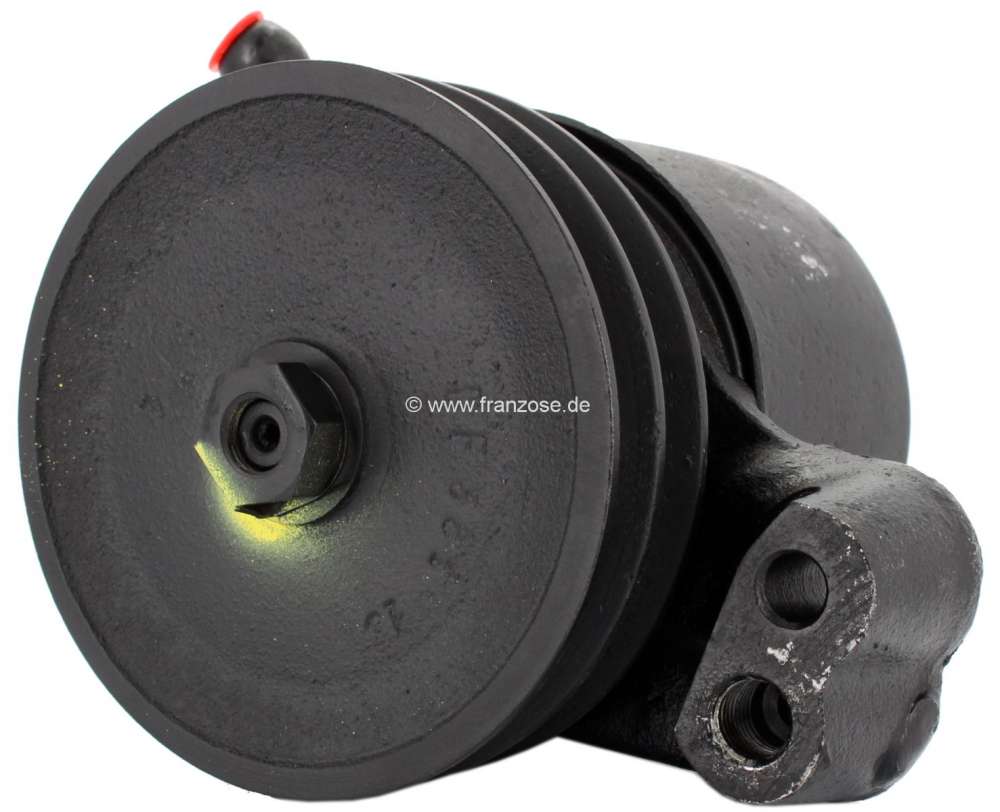 Citroen-DS-11CV-HY - Hydraulic pump for 2 V-belts (7 pistons pump), in the exchange. Hydraulic system LHS (red 