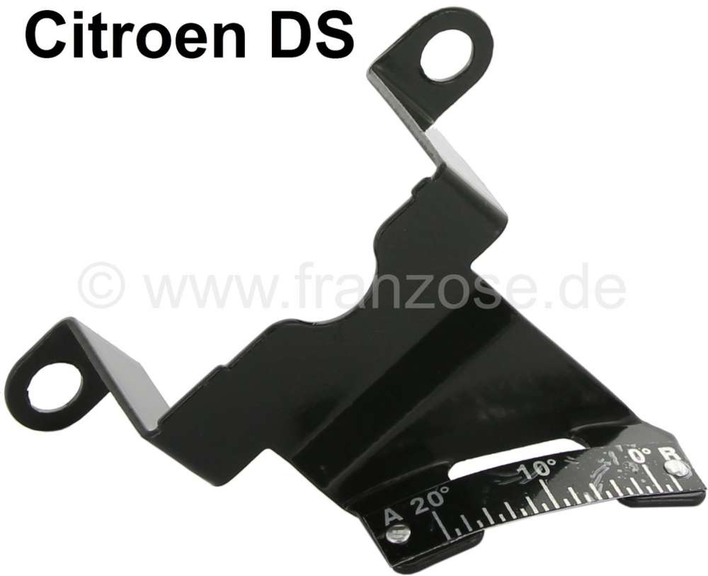 Citroen-DS-11CV-HY - Ignition adjustment curve scale. This scaling is mounted at the water pump. Suitable for C