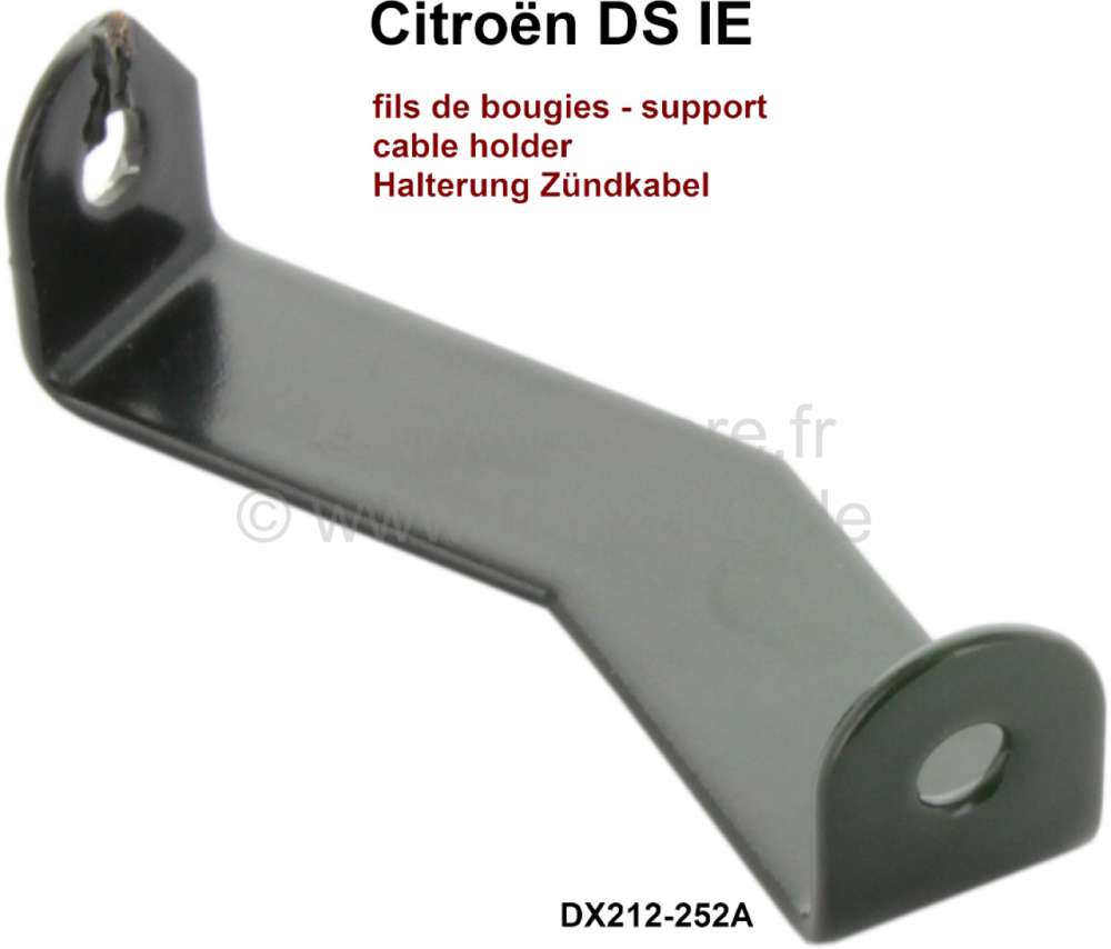 Citroen-DS-11CV-HY - Metal ignition cable holder bridge. Suitable for Citroen DS IE. Or. No. DX212-252A