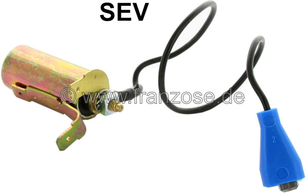 Citroen-2CV - SEV, condenser. Suitable for Citroen DS (with SEV contact cartridge, starting from year of